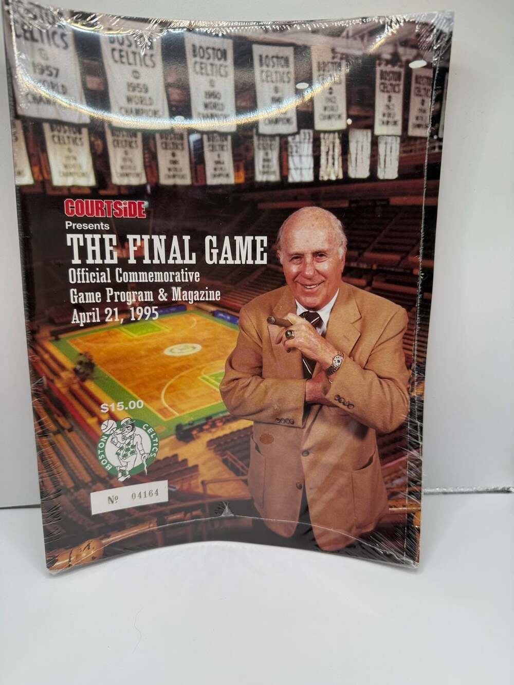 1995 Boston Celtics The Final Game Official Commemorative Program & Magazine